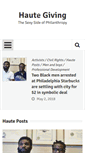 Mobile Screenshot of haute-giving.com